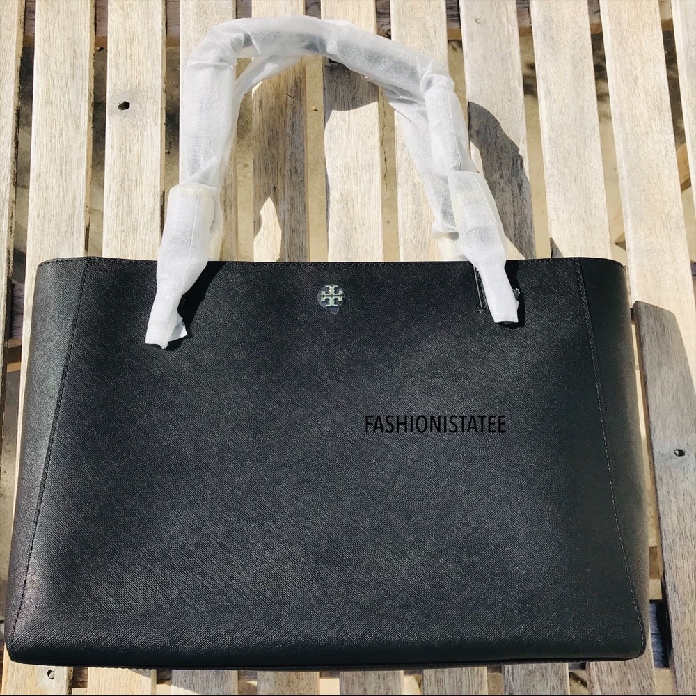 new Emerson Buckle tote tory burch large Black 001 - Picture 7 of 8